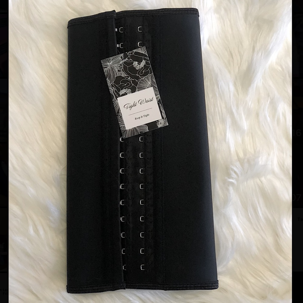 3 hook 9 Steel Bone Latex waist trainer